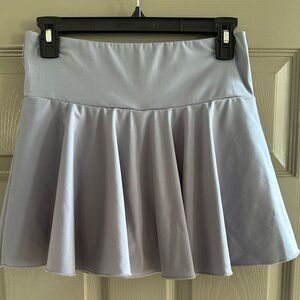 Gray Tennis Skirt